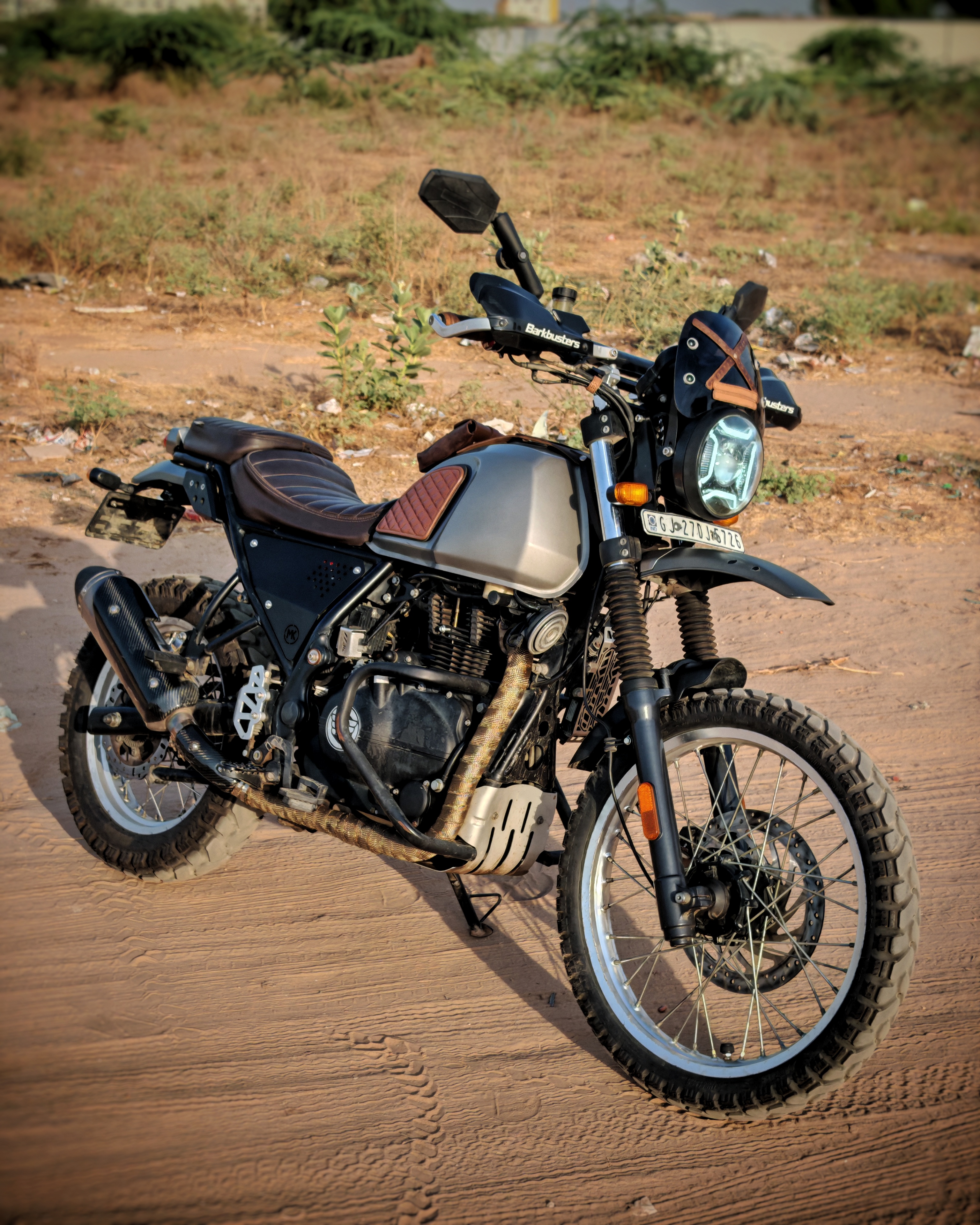 My Himalayan in its two avatars | Royal Enfield Himalayan & Scram Forum